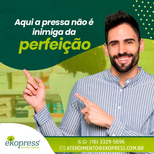 Aqui a pressa não é inimiga da perfeição