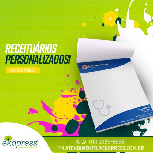 Receituários personalizados
