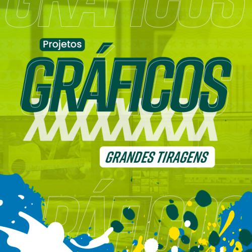 Projetos gráficos x grandes tiragens