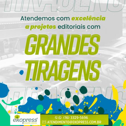 Atendemos com excelência a projetos editoriais com grandes tiragensAtendemos com excelência a projetos editoriais com grandes tiragens