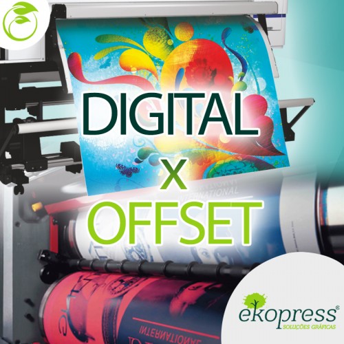 Impressão digital ou impressão offset, qual escolher?